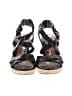 Sofft 100% Leather Black Wedges Size 10 - photo 2