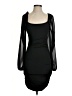 Shein Solid Black Cocktail Dress Size S (tall) - photo 1