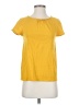 Boden Yellow Short Sleeve Top Size 4 - photo 1