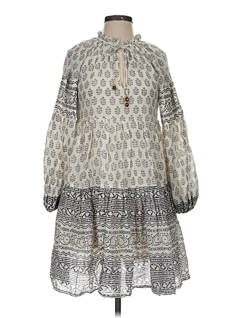 Pre-owned Oliphant Casual Dress In Ivory