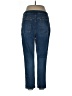 Chico's Solid Blue Jeans Size Lg (2) - photo 2