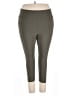 Ava & Viv Solid Green Active Pants Size 2X - photo 1