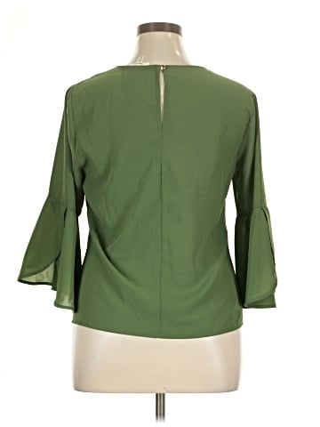 Meraki 3/4 Sleeve Blouse (view 2)