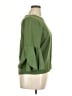 Meraki 100% Polyester Green 3/4 Sleeve Blouse Size XL - photo 4
