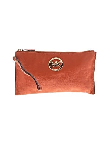 MICHAEL Michael Kors Leather Wristlet (view 1)