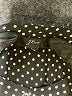 J.Crew 100% Viscose Polka Dots Black Long Sleeve Blouse Size M - photo 7