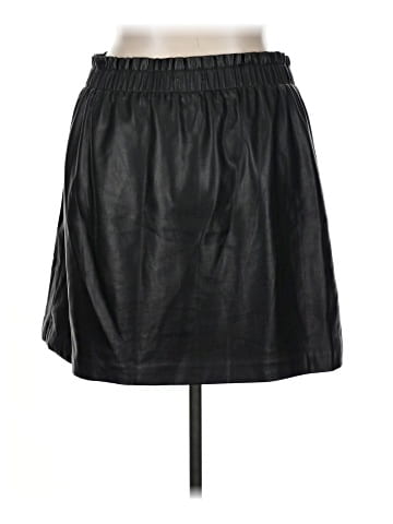 Ann Taylor LOFT Faux Leather Skirt (view 2)