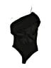 SkyLar Rose Solid Black Bodysuit Size M - photo 1