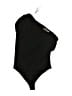 SkyLar Rose Solid Black Bodysuit Size M - photo 2