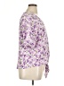 Berkley Jensen Purple Short Sleeve Blouse Size XL - photo 4