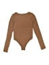 OQQ Brown Bodysuit Size S - photo 2