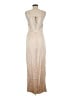Significant Other Metallic Tan Casual Dress Size 6 - photo 2
