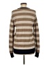 Element 100% Cotton Stripes Brown Pullover Sweater Size M - photo 2