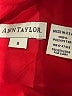 Ann Taylor 100% Polyester Solid Red Cocktail Dress Size 8 - photo 7
