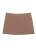 A New Day Houndstooth Brown Casual Skirt Size L - photo 2