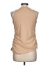 Unbranded Tan Sleeveless T-Shirt Size L - photo 2