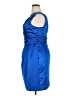 David's Bridal 100% Polyester Blue Cocktail Dress Size 14 - photo 5