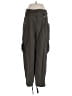 Zara Gray Green Cargo Pants Size S - photo 1