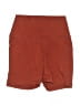 colorfulkoala Solid Brown Athletic Shorts Size S - photo 1