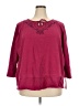Mainstreet Blues 100% Cotton Burgundy Pullover Sweater Size 2X - photo 1