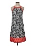 Max Studio Paisley Gray Casual Dress Size S - photo 1