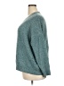 Vero Moda 100% Polyester Solid Teal Pullover Sweater Size 2X - photo 5