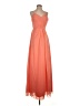 Weddington Way 100% Polyester Orange Cocktail Dress Size 2 - photo 1