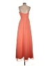 Weddington Way 100% Polyester Orange Cocktail Dress Size 2 - photo 2