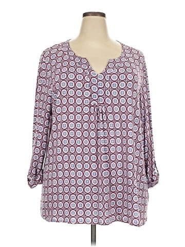 Ruby Rd. 3/4 Sleeve Blouse (view 1)