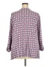 Ruby Rd. Purple 3/4 Sleeve Blouse Size 2X - photo 2