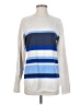 Duluth Trading Co. Stripes Gray Pullover Sweater Size S - photo 1