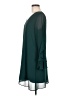 Soprano 100% Polyester Solid Teal Casual Dress Size M - photo 5