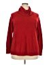 Carole Little Red Turtleneck Sweater Size 3X - photo 1