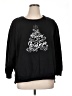 Holiday Time Black Pullover Sweater Size 1X - photo 1