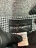 Requirements 100% Polyester Houndstooth Gray Casual Skirt Size 6 - photo 4