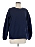 Hanes Solid Blue Sweatshirt Size M - photo 1