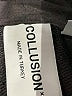 Collusion Black Zip Up Hoodie Size 6 - photo 7