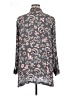 J.Jill 100% Rayon Paisley Gray Long Sleeve Blouse Size XL - photo 2