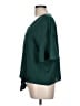 Modern Works Green 3/4 Sleeve Blouse Size L - photo 5