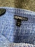 Express Blue Short Sleeve Top Size XS - photo 7