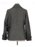 Banana Republic Chevron-herringbone Gray Coat Size 16 - photo 2