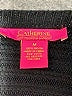 CATHERINE Catherine Malandrino 100% Rayon Black Poncho Size M - photo 7
