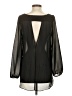 BCBGeneration 100% Polyester Black 3/4 Sleeve Blouse Size S - photo 2