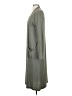 Kye Mi Solid Green Gray Cardigan Size S - photo 5