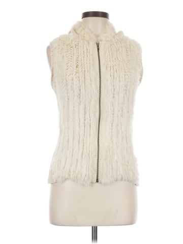 BCBGMAXAZRIA Faux Fur Vest (view 1)