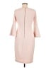 Calvin Klein Solid Pink Cocktail Dress Size 6 - photo 2