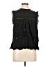 Adiva Black Sleeveless Blouse Size L - photo 1