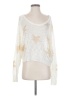 Olivaceous 100% Acrylic Stars White Pullover Sweater Size S - photo 1