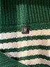 Arach & Cloz Stripes Green Pullover Sweater Size M - photo 7