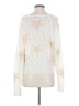 Olivaceous 100% Acrylic Stars White Pullover Sweater Size S - photo 2